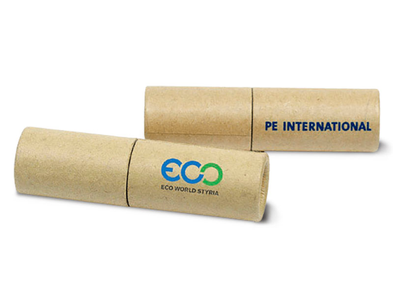 usb round carton reciclado eco