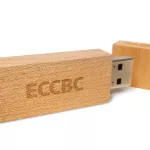 USB eco madera slim